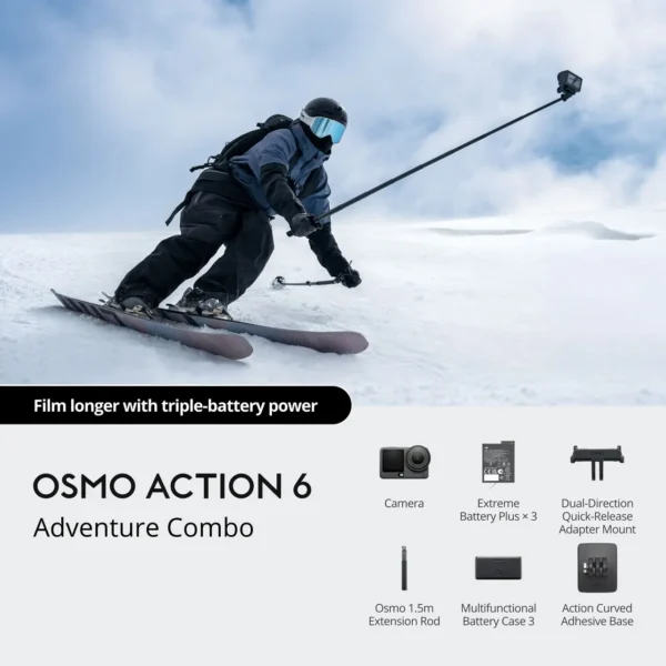 DJI Action 6 Adventure Combo
