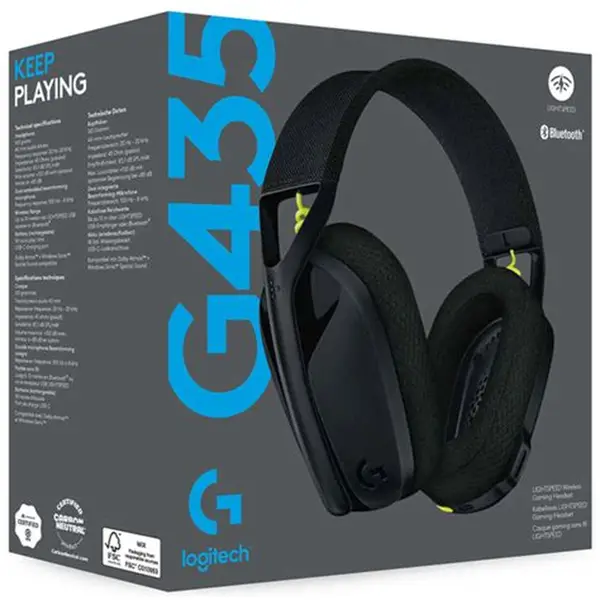 Logitech G435 Lightspeed Wireless Gaming Headset